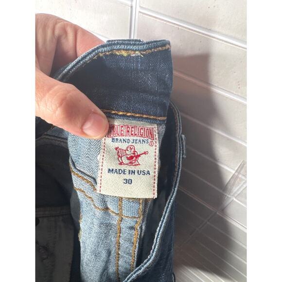 True Religion Boot Cut Jeans Women’s Size 30 Dark Wash - Picture 8 of 10